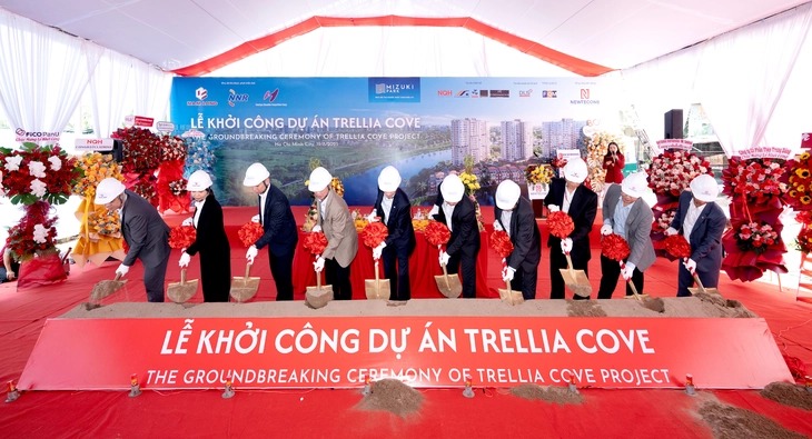 NAM LONG KHỞI CÔNG TRELLIA COVE - PHÂN KHU COMPOUND CUỐI CÙNG TẠI MIZUKI PARK