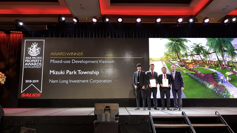 KHU ĐÔ THỊ MIZUKI PARK NHẬN LIÊN TIẾP 2 GIẢI THƯỞNG QUỐC TẾ TẠI ASIA PROPERTY AWARDS 2018