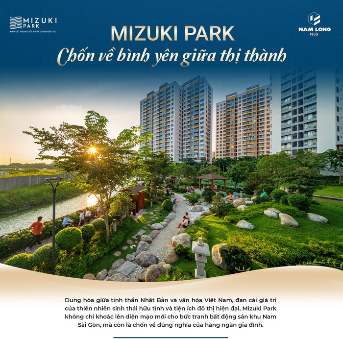 Mizuki Park: Chốn về bình yên giữa thị thành