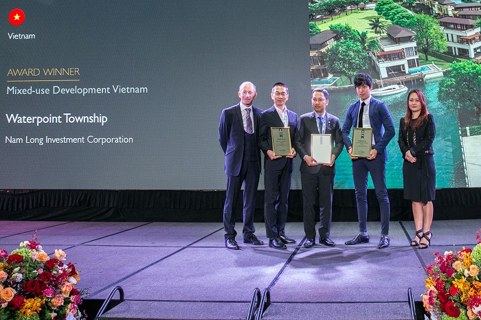 Nam Long Group (HOSE: NLG) scored poker at the Asia Pacific Property Awards 2019