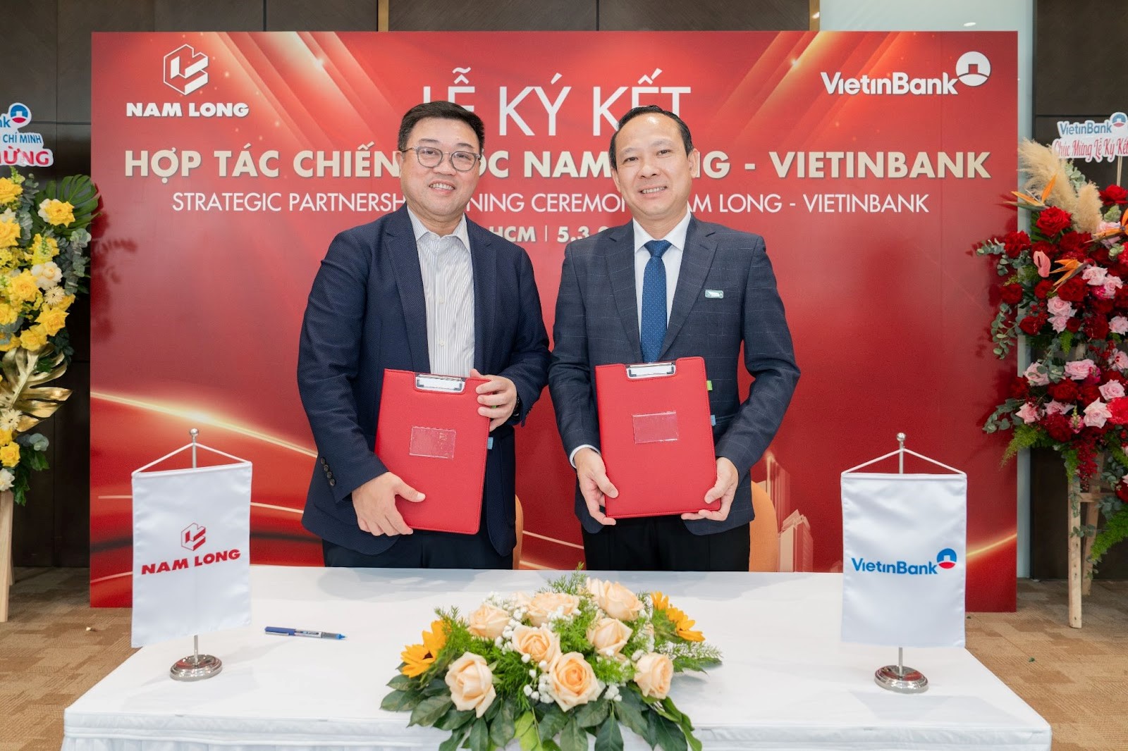 Nam Long và ngân hàng VietinBank ký kết hợp tác chiến lược toàn diện