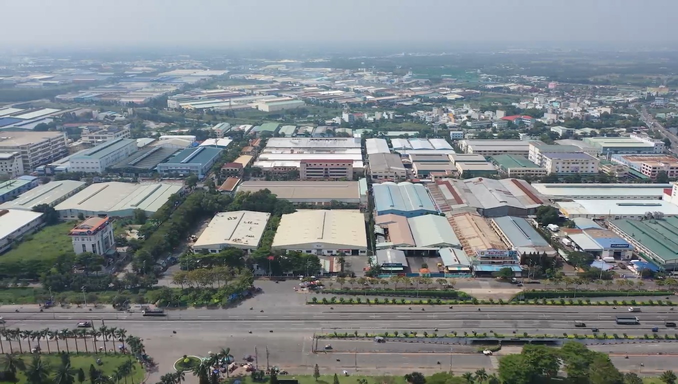 Real estate in Binh Chanh warmed up following a wave of new industrial zones