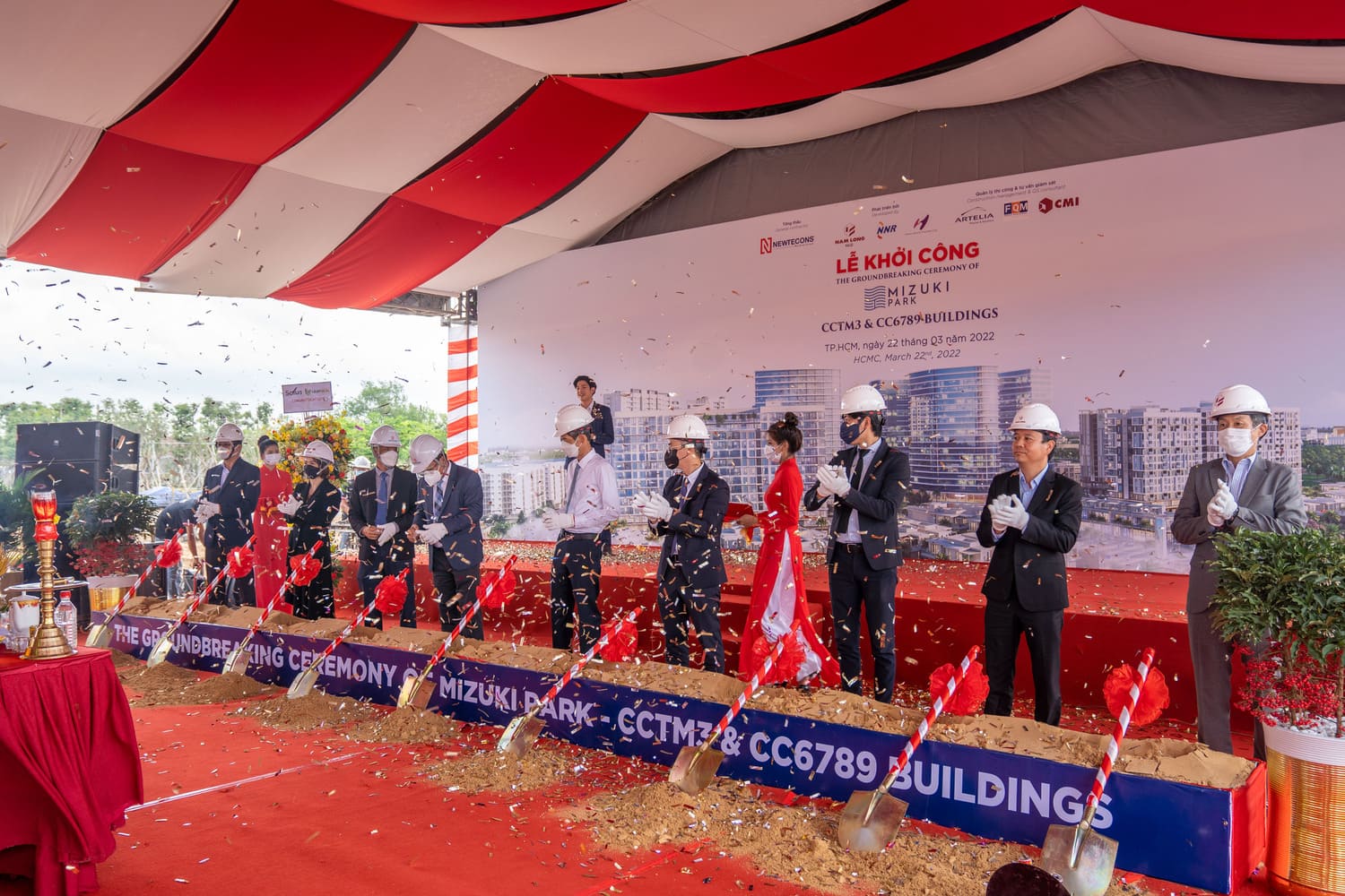 Nam Long Group (HOSE: NLG) starts construction for Flora Panorama Condominiums