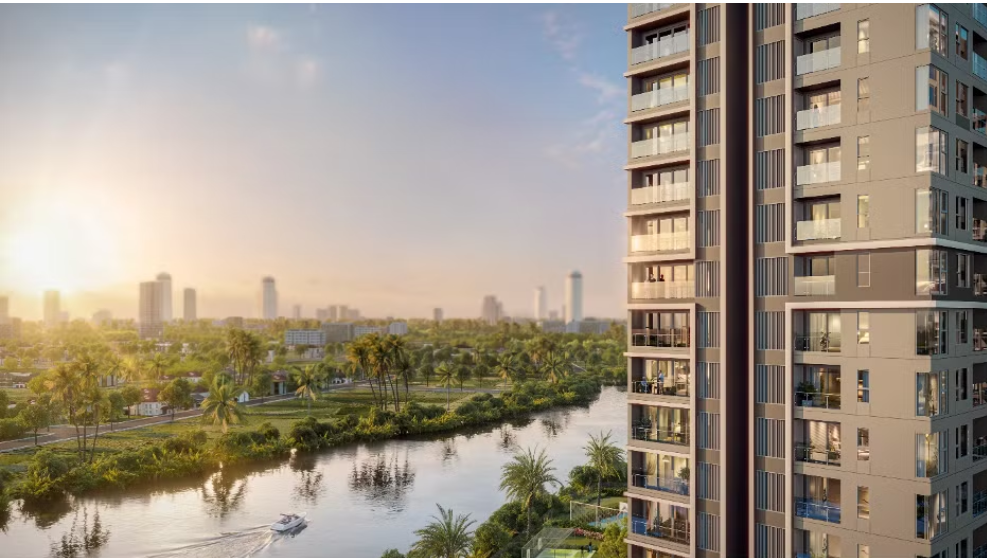 THÁP TRELLIA VISTA TẠI MIZUKI PARK: HAI MẶT HƯỚNG THỦY, ĐƯA THIÊN NHIÊN THÀNH MỘT PHẦN TRẢI NGHIỆM SỐNG